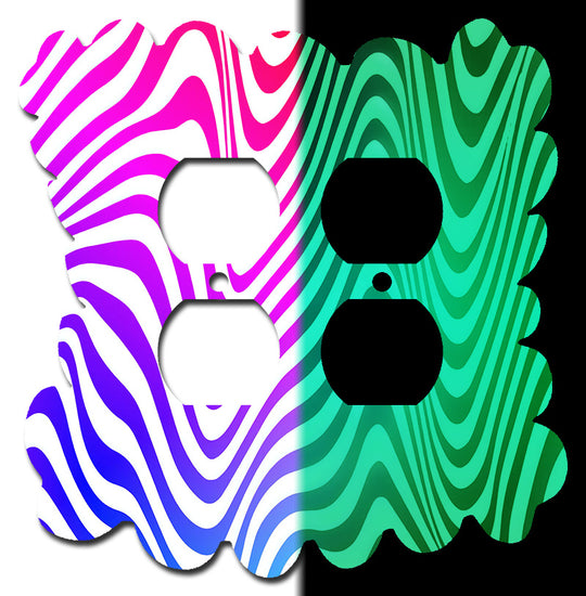 Fun Squigley Rainbow Lines