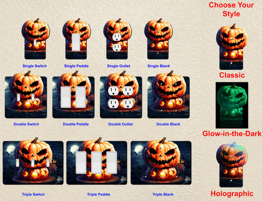 Scary Halloween Pumpkin