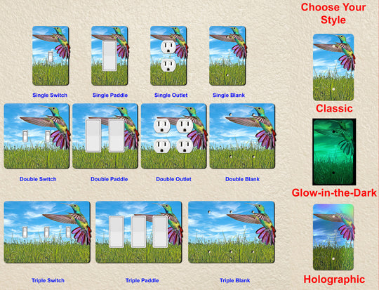 Painted Look Hummingbird