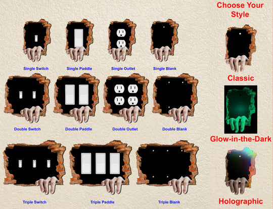 Creepy Hand - Hole in the Wall