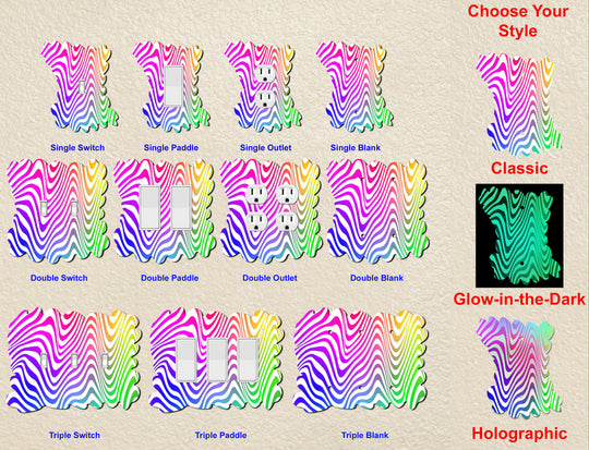 Fun Squigley Rainbow Lines