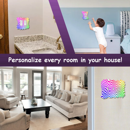 Fun Squigley Rainbow Lines