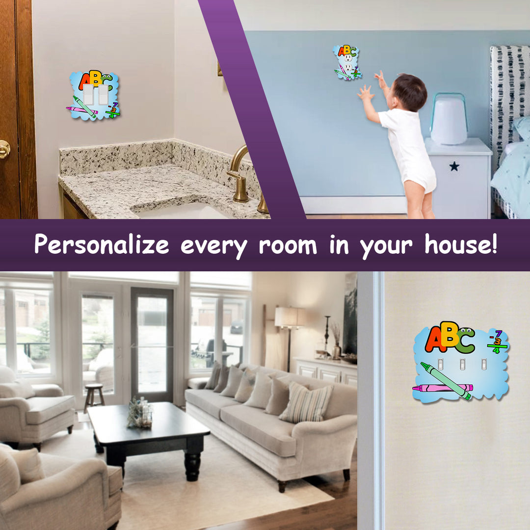 Kids Learning ABC Blue