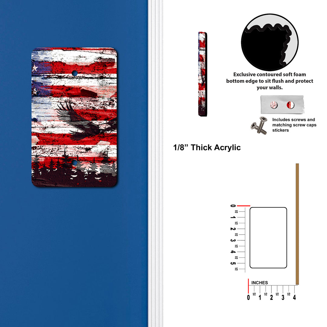 Americana Weathered Flag