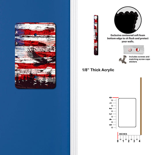 Americana Weathered Flag