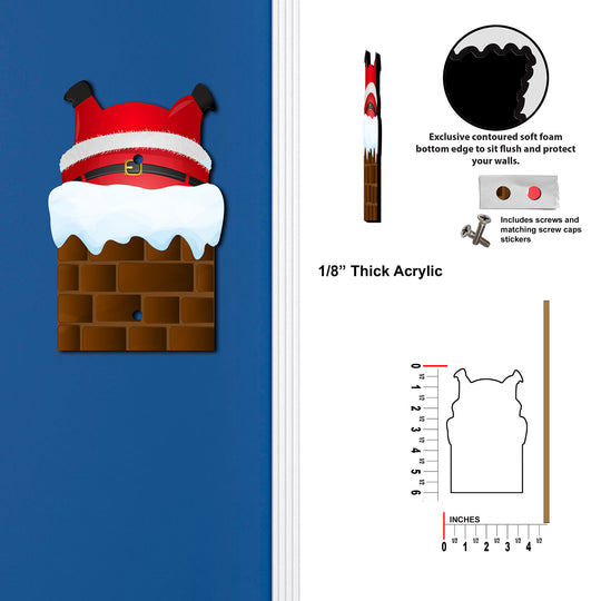 Santa Stuck In Chimney