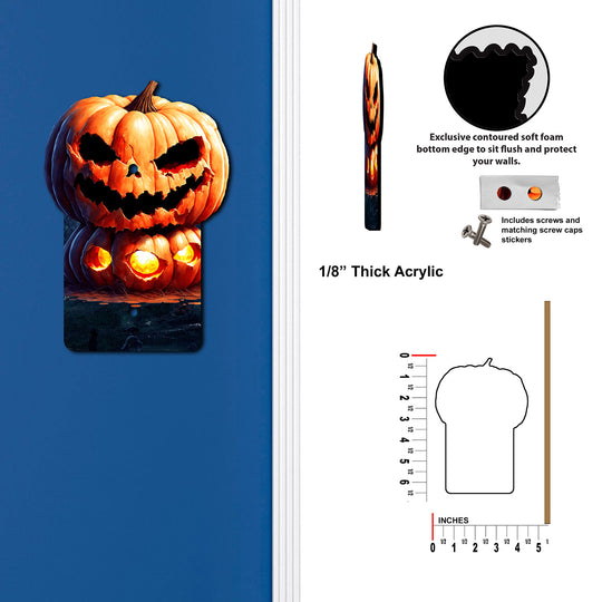 Scary Halloween Pumpkin