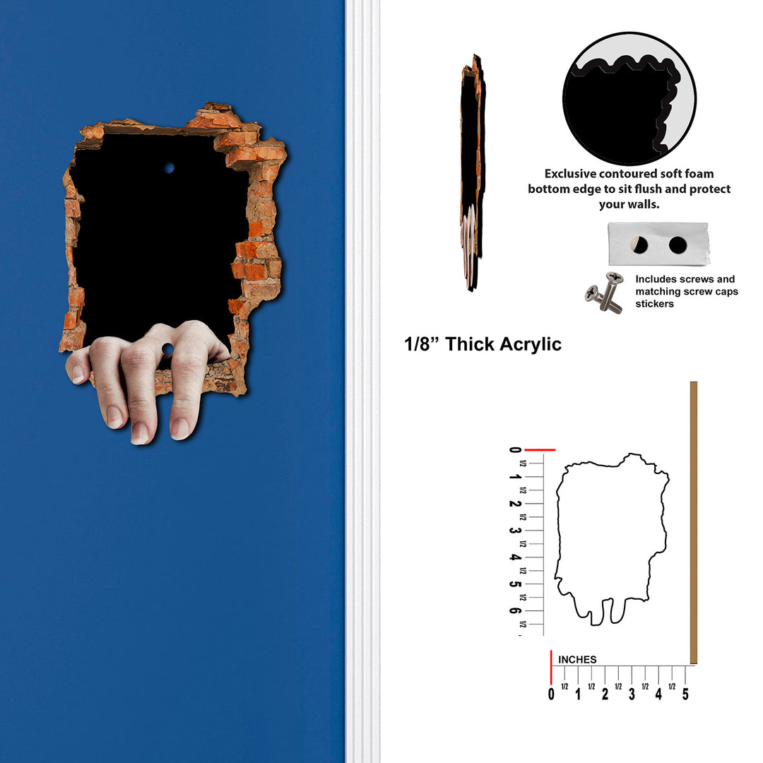 Creepy Hand - Hole in the Wall