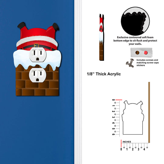 Santa Stuck In Chimney