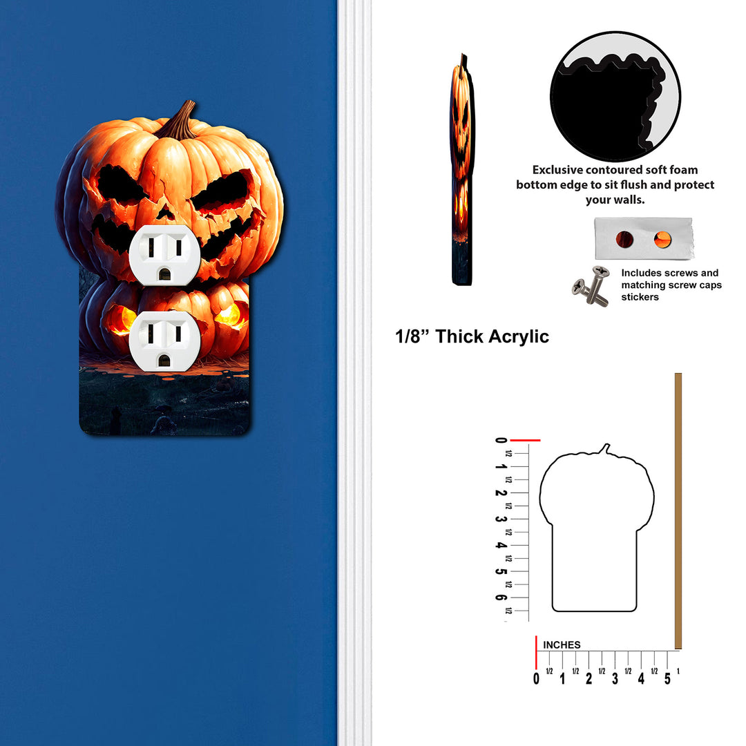 Scary Halloween Pumpkin