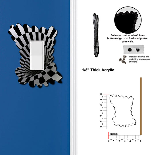 Black Optical Illusion