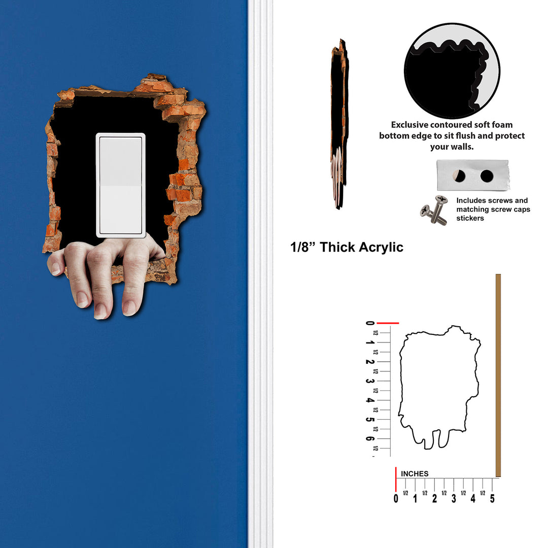 Creepy Hand - Hole in the Wall