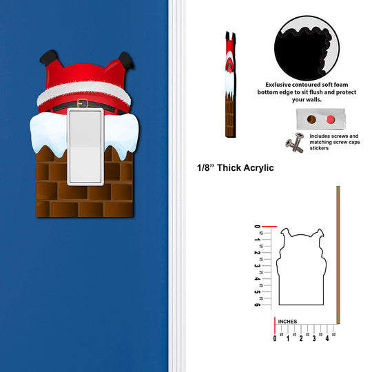 Santa Stuck In Chimney