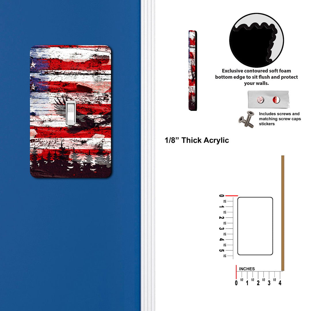 Americana Weathered Flag