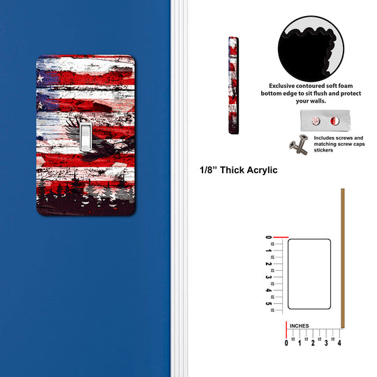 Americana Weathered Flag