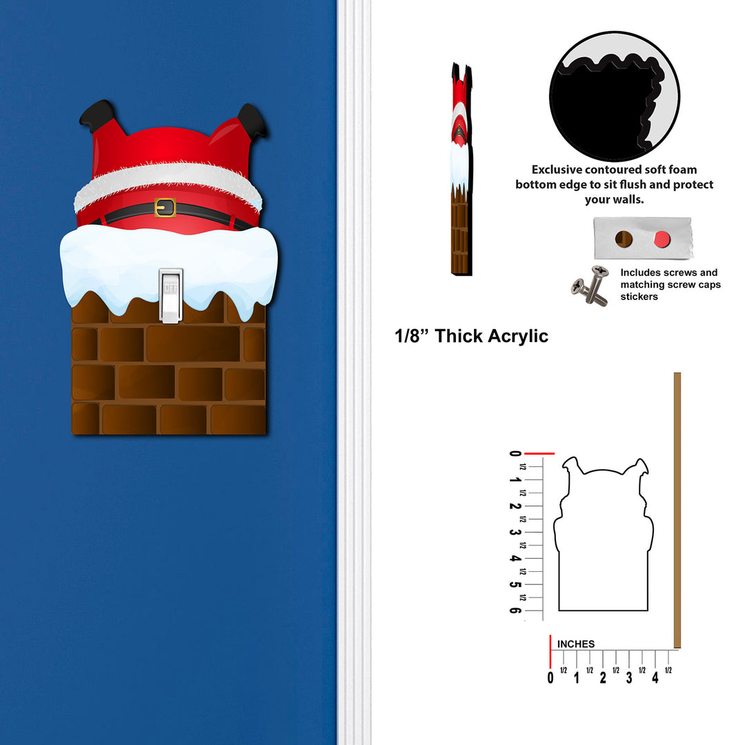 Santa Stuck In Chimney