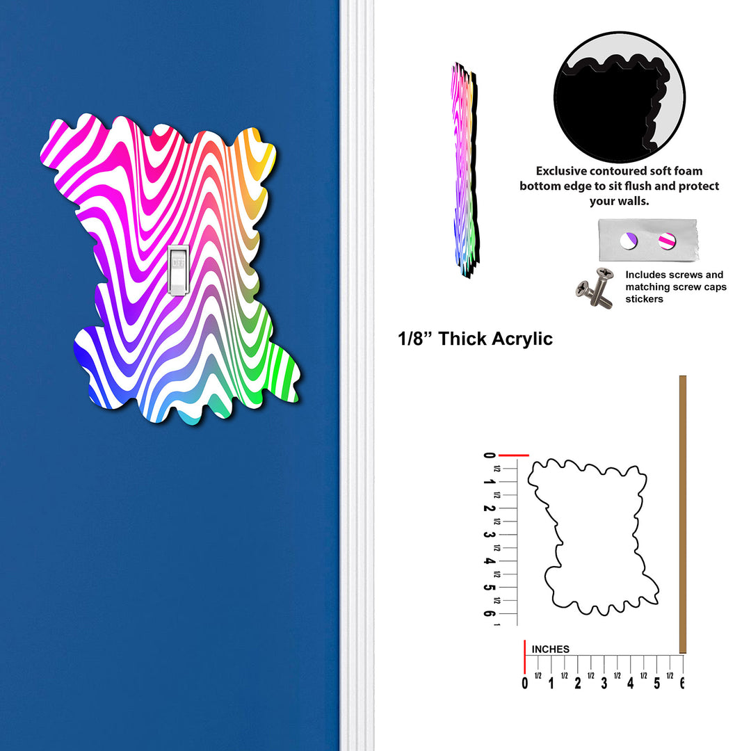 Fun Squigley Rainbow Lines