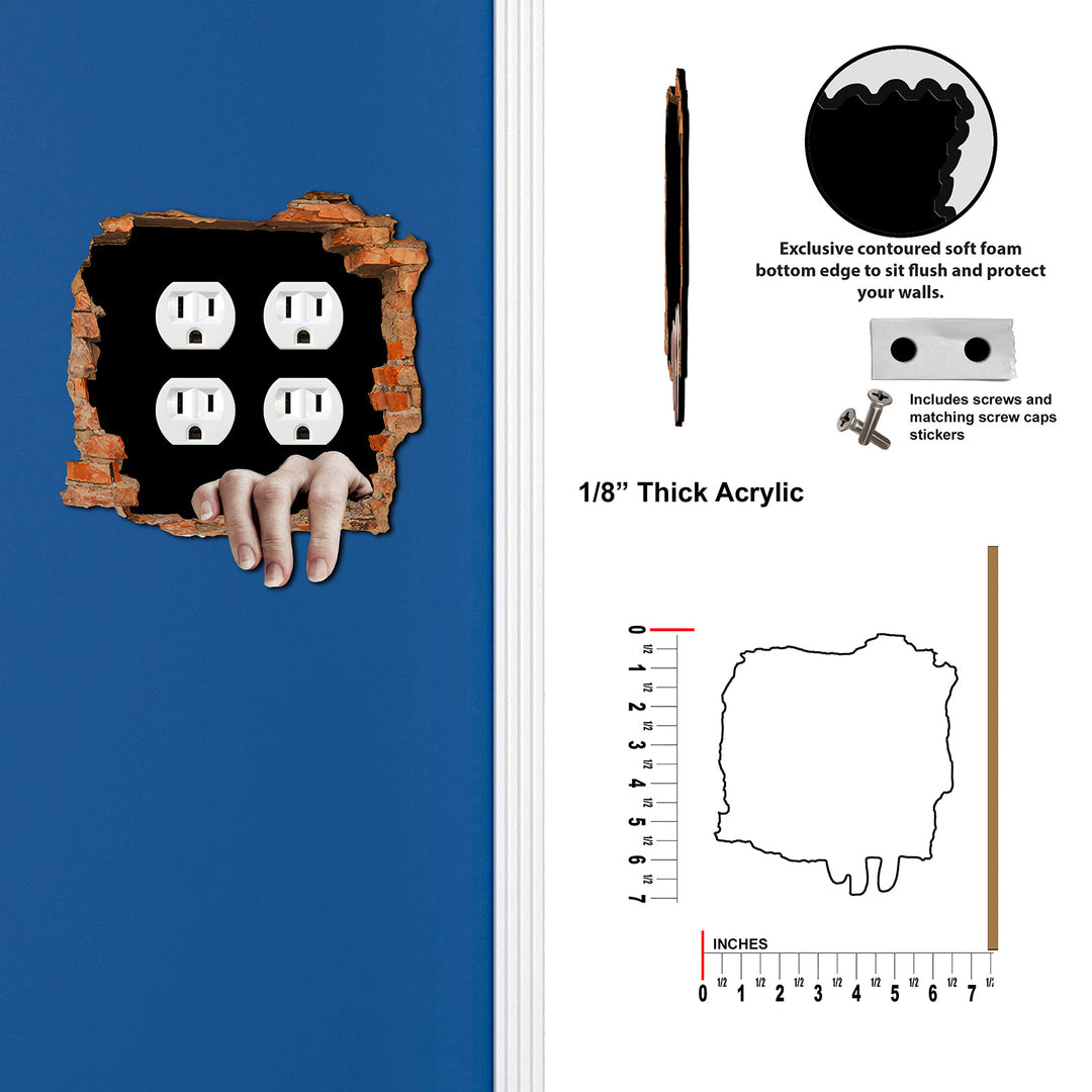 Creepy Hand - Hole in the Wall