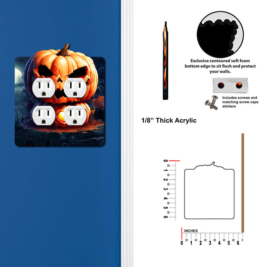 Scary Halloween Pumpkin