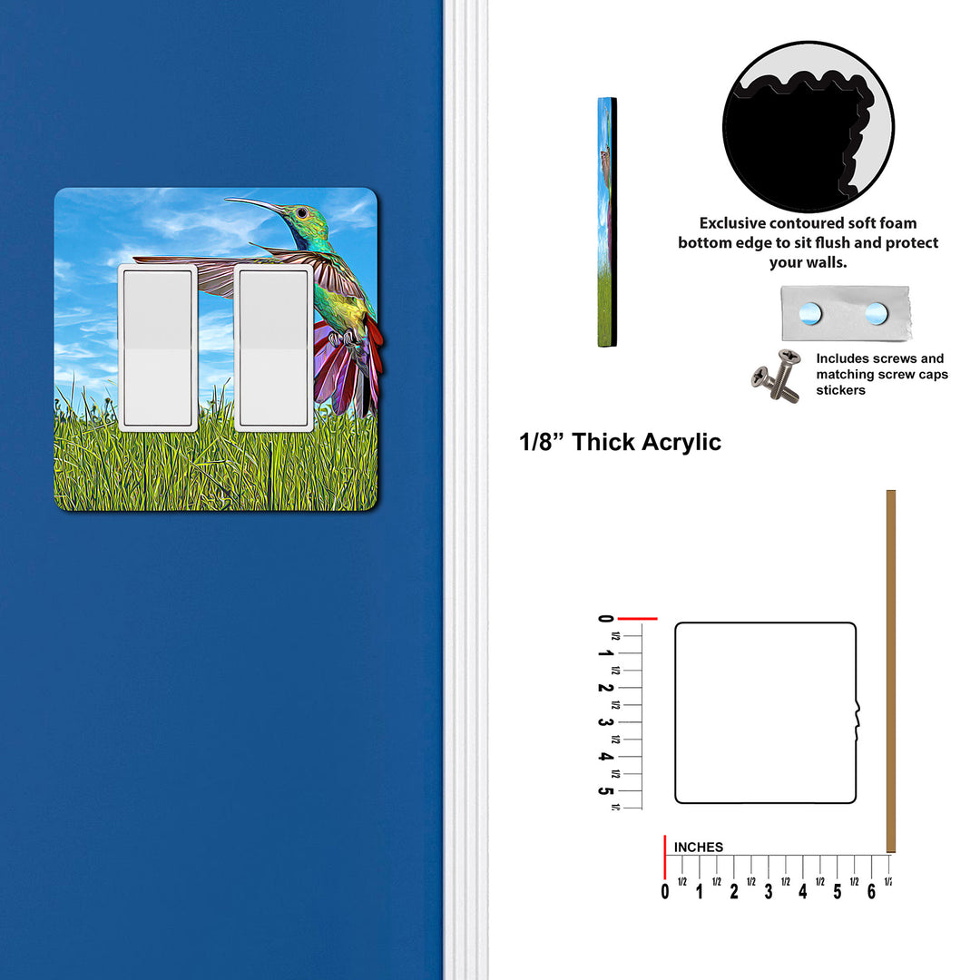 Painted Look Hummingbird