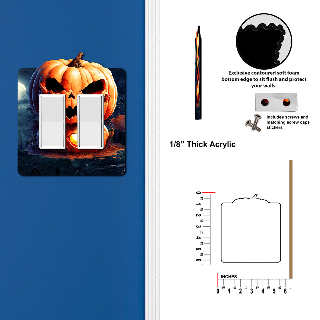 Scary Halloween Pumpkin