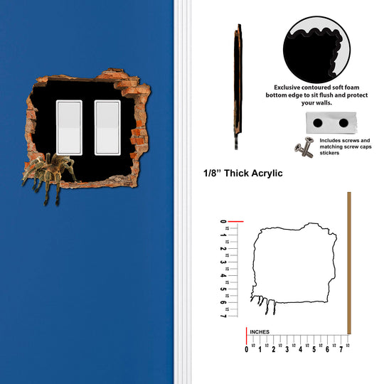 Spider Hole in the Wall