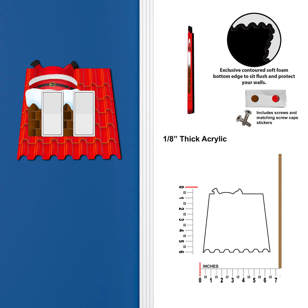 Santa Stuck In Chimney