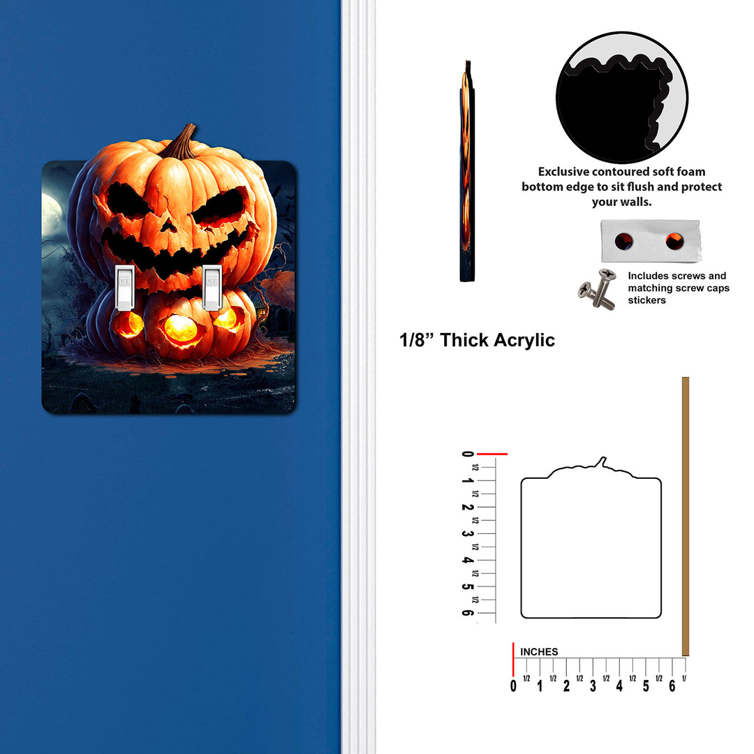 Scary Halloween Pumpkin