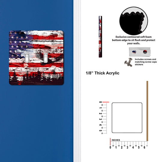 Americana Weathered Flag