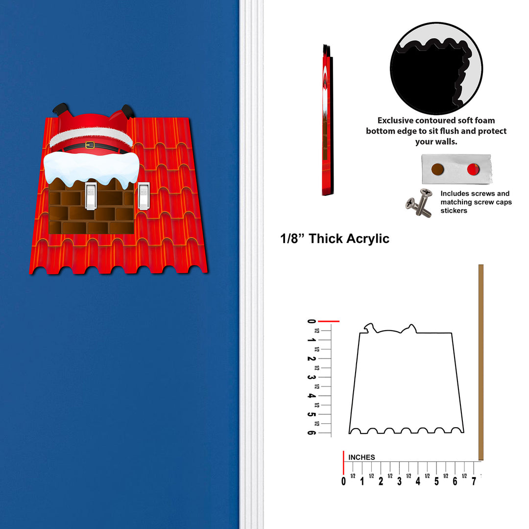 Santa Stuck In Chimney