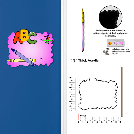 Kids Learning ABC Pink