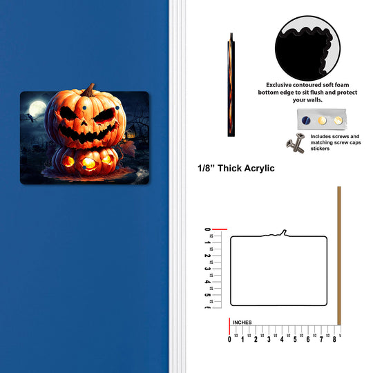 Scary Halloween Pumpkin