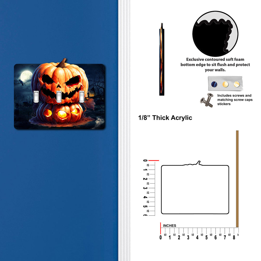 Scary Halloween Pumpkin